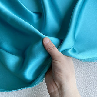 Yardblox Exclusive Luxury Silk Collection Solid Multi Color Non-Stretch 6A Mulberry Silk Charmeuse Satin DS26514 -30 Momme