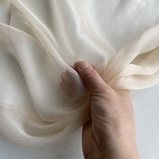 Yardblox Exclusive Luxury Silk Collection Solid Multi Color Non-Stretch Crinkled Mulberry Silk Georgette DS26502 -5 Momme