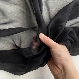 Yardblox Exclusive Luxury Silk Collection Solid Multi Color Non-Stretch Crinkled Mulberry Silk Georgette DS26502 -5 Momme