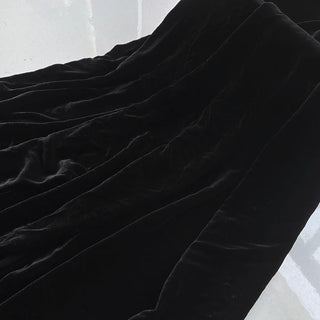 Yardblox Exclusive Luxury Silk Collection Solid Multi Color Non-Stretch Mulberry Silk Velvet DS26516 -40 Momme