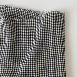 Korean Designer Gingham Multi Color Non-Stretch Cotton Double Gauze DS16678