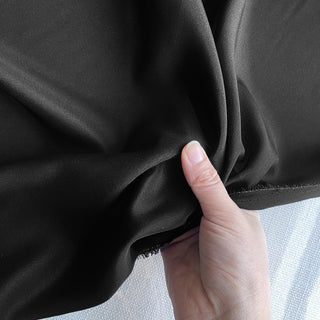 Yardblox Exclusive Luxury Silk Collection Solid Multi Color Non-Stretch Mulberry Silk Crepe De Chine DS26507 -12 Momme