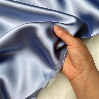 Yardblox Exclusive Luxury Silk Collection Solid Multi Color Non-Stretch 6A Mulberry Silk Charmeuse Satin DS26515 -40 Momme