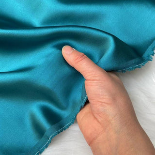 Yardblox Exclusive Luxury Silk Collection Solid Multi Color Non-Stretch 6A Mulberry Silk Charmeuse Satin DS26514 -30 Momme