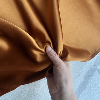 Yardblox Exclusive Luxury Silk Collection Solid Multi Color Non-Stretch 6A Mulberry Silk Charmeuse Satin DS26515 -40 Momme