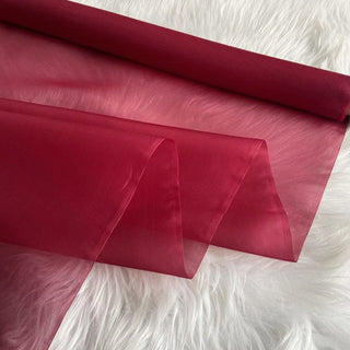 Yardblox Exclusive Luxury Silk Collection Solid Multi Color Non-Stretch Mulberry Silk Organza DS26504 -8 Momme