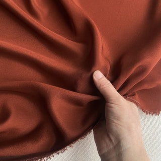 Yardblox Exclusive Luxury Silk Collection Solid Multi Color Non-Stretch Mulberry Silk Crepe De Chine DS26507 -12 Momme