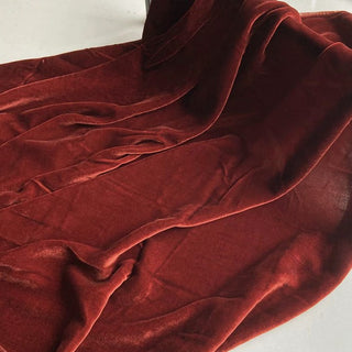 Yardblox Exclusive Luxury Silk Collection Solid Multi Color Non-Stretch Mulberry Silk Velvet DS26516 -40 Momme