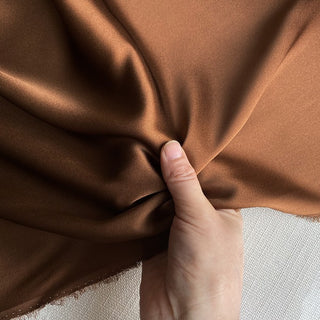 Yardblox Exclusive Luxury Silk Collection Solid Multi Color Non-Stretch 6A Mulberry Silk Charmeuse Satin DS26509 -19 Momme