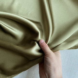 Yardblox Exclusive Luxury Silk Collection Solid Multi Color Non-Stretch 6A Mulberry Silk Charmeuse Satin DS26509 -19 Momme