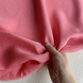 Yardblox Exclusive Luxury Silk Collection Solid Multi Color Non-Stretch Mulberry Silk Crepe De Chine DS26510 -30 Momme