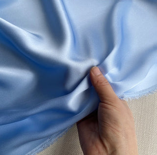 Yardblox Exclusive Luxury Silk Collection Solid Multi Color Non-Stretch 6A Mulberry Silk Charmeuse Satin DS26509 -19 Momme