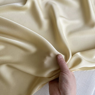 Yardblox Exclusive Luxury Silk Collection Solid Multi Color Stretch Mulberry Silk Elastane Blended Charmeuse Satin DS26508 -19 Momme