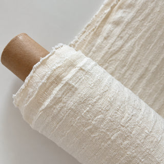 Made In France Premium Quality Solid Multi Color Non-Stretch Organic Linen Dobby Jacquard DS00696