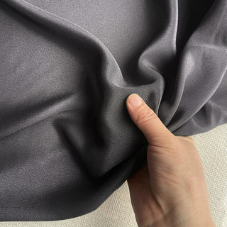 Yardblox Exclusive Luxury Silk Collection Solid Multi Color Non-Stretch Mulberry Silk Crepe De Chine DS26507 -12 Momme