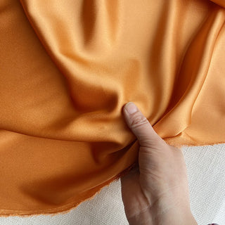 Yardblox Exclusive Luxury Silk Collection Solid Multi Color Non-Stretch 6A Mulberry Silk Charmeuse Satin DS26509 -19 Momme