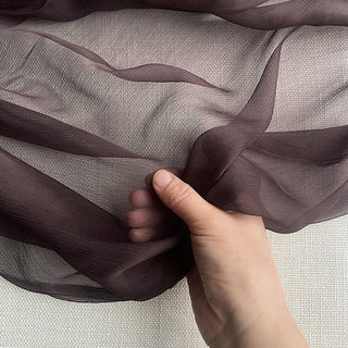 Yardblox Exclusive Luxury Silk Collection Solid Multi Color Non-Stretch Crinkled Mulberry Silk Georgette DS26502 -5 Momme