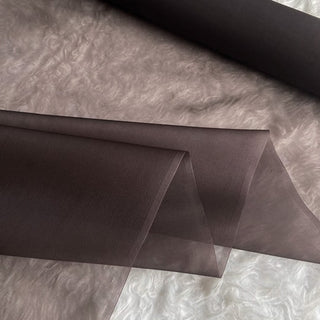 Yardblox Exclusive Luxury Silk Collection Solid Multi Color Non-Stretch Mulberry Silk Organza DS26504 -8 Momme