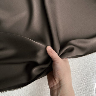 Yardblox Exclusive Luxury Silk Collection Solid Multi Color Stretch Mulberry Silk Elastane Blended Charmeuse Satin DS26508 -19 Momme