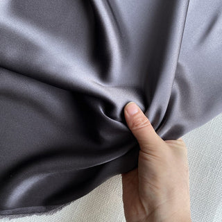 Yardblox Exclusive Luxury Silk Collection Solid Multi Color Non-Stretch 6A Mulberry Silk Charmeuse Satin DS26509 -19 Momme