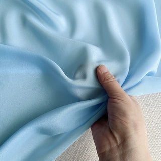 Yardblox Exclusive Luxury Silk Collection Solid Multi Color Non-Stretch Mulberry Silk Crepe De Chine DS26507 -12 Momme