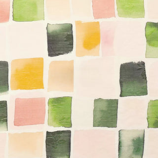 French Fashion Designer Geometric Multi Color Non-Stretch Tencel™ / Lyocell Linen Blended Jacquard DS00535