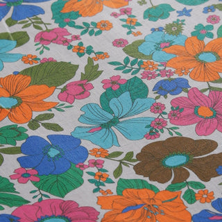 Zimmermann Floral Multi Color Non-Stretch Linen Plain Woven DS00549