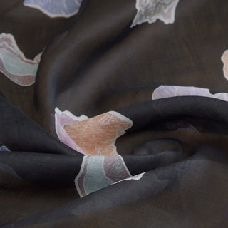 Zimmermann Conversational Black Non-Stretch Ramie Plain Woven DS00550