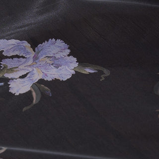 Zimmermann Floral Black Non-Stretch Polyester Organza DS00552