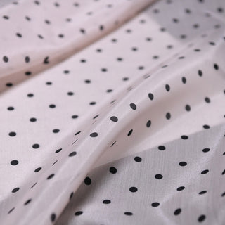 Yardblox Exclusive Zimmermann Polka Dot Pink Non-Stretch Polyester Organza DS01504