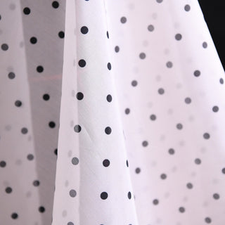 Yardblox Exclusive Zimmermann Polka Dot Pink Non-Stretch Polyester Organza DS01504