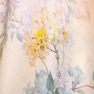 Yardblox Exclusive Zimmermann Floral Off-White Non-Stretch Viscose Crepon DS01506