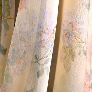 Yardblox Exclusive Zimmermann Floral Off-White Non-Stretch Viscose Crepon DS01506