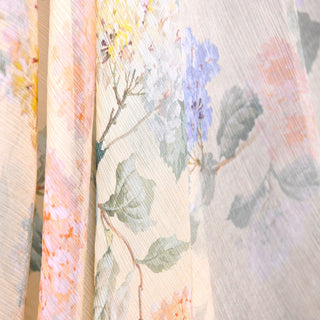 Yardblox Exclusive Zimmermann Floral Off-White Non-Stretch Viscose Crepon DS01506