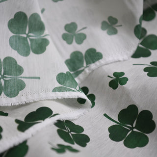 Japanese Fashion Designer Clover Off-White Non-Stretch Mulberry Silk Cotton Blended Organza DS01601