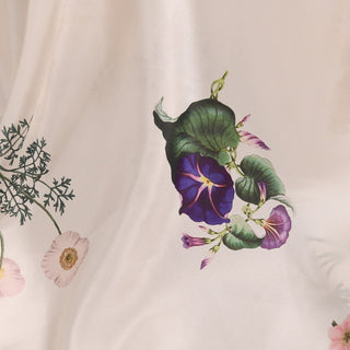 Made in Japan CABaN Fruits and Vegetables Off-White Non-Stretch Mulberry Silk Habotai DS01616 -10 Momme