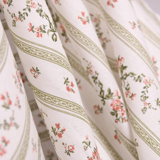Reformation Floral Off-White Non-Stretch Linen Plain Woven DS01632