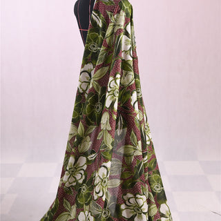 Cara Cara Floral Multi Color Non-Stretch Combed Cotton Plain Woven DS01634