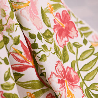 Reformation Floral Multi Color Non-Stretch Linen Plain Woven DS01635
