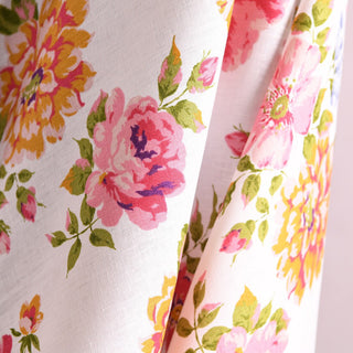Reformation Floral Multi Color Non-Stretch Linen Plain Woven DS01649