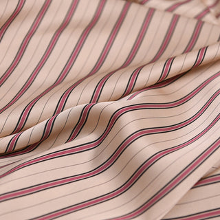 Zimmermann Stripes Off-White Non-Stretch Cupro Plain Woven DS01658