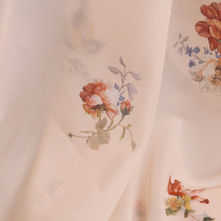 Zimmermann Floral Multi Color Non-Stretch Polyester Organza DS01659