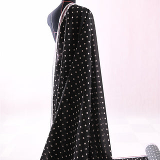 Zimmermann Polka Dot Black Non-Stretch Polyester Organza DS01662