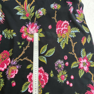 Rhode Floral Multi Color Non-Stretch Viscose Plain Woven DS06605