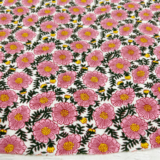 Rhode Floral Multi Color Non-Stretch Viscose Plain Woven DS06607