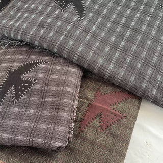 Japanese Designer Conversational Multi Color Non-Stretch Cotton Dobby Jacquard DS16665