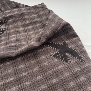 Japanese Designer Conversational Multi Color Non-Stretch Cotton Dobby Jacquard DS16665