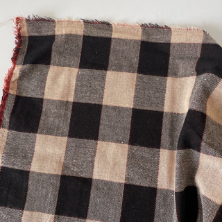 Japanese Designer Gingham Multi Color Non-Stretch Double Faced Cotton Double Gauze DS16674