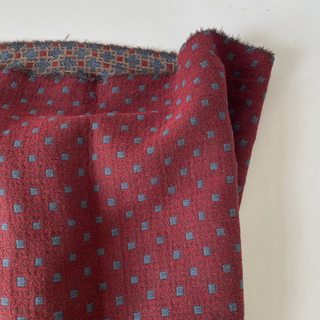Japanese Designer Geometric Multi Color Non-Stretch Cotton Dobby Jacquard DS16675