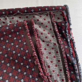 Japanese Designer Geometric Multi Color Non-Stretch Cotton Dobby Jacquard DS16677